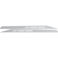 Bonnet Decals (Pair) - Facelift 70 Series (2024-)