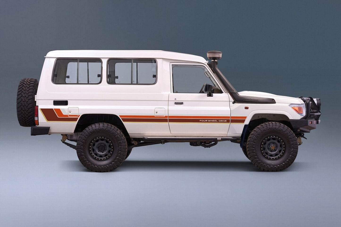 Touge source image 2 for Decal Body Stripe Kit (Renmark Type-2) - 78 Series Troop Carrier (1999-)