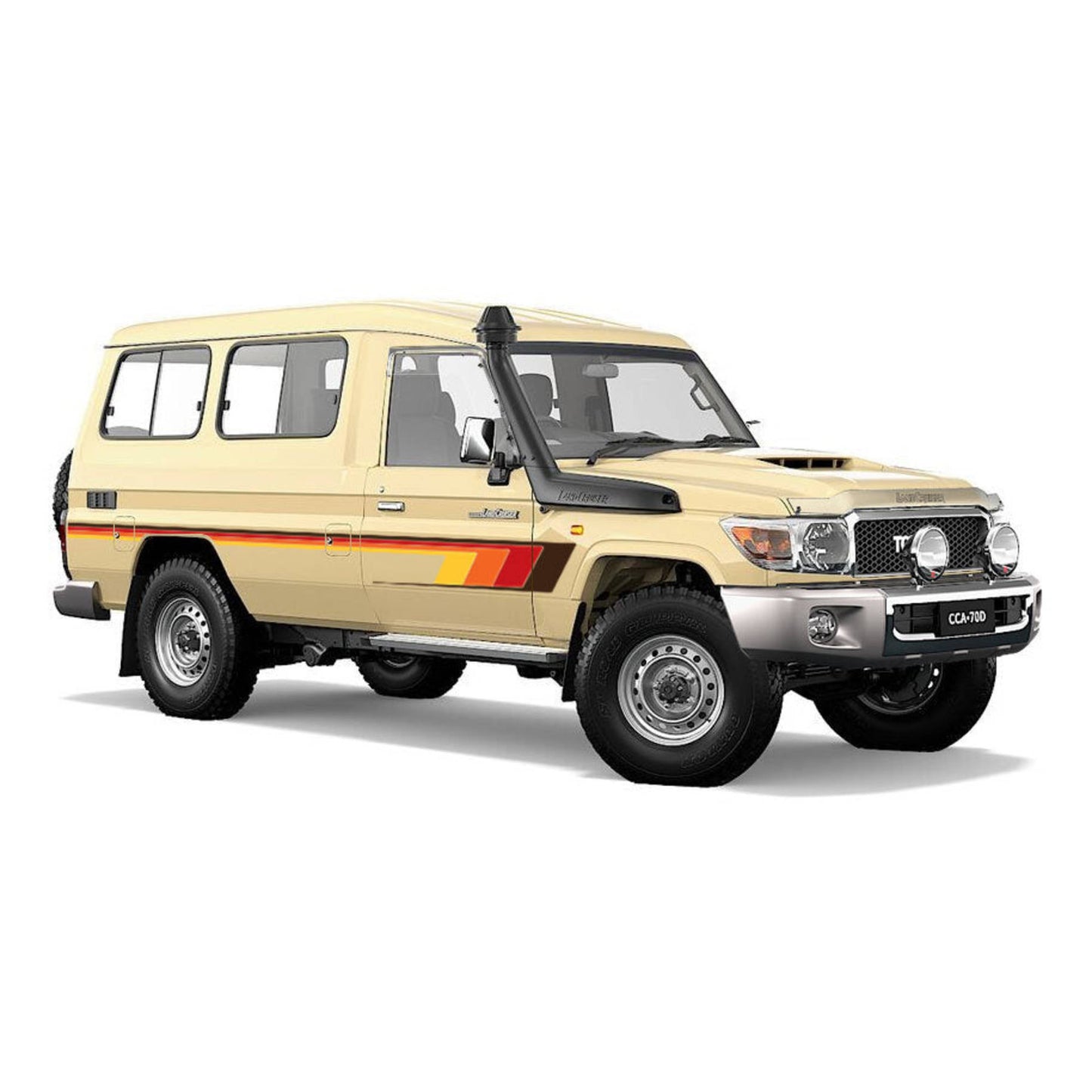 Decal Body Stripe Kit (Broome) - 78 Series Troop Carrier (1999-)