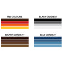 Decal Body Stripe Kit (Broome) for the Toyota LandCruiser 79 Series Dual Cab (2012-) (view 13)