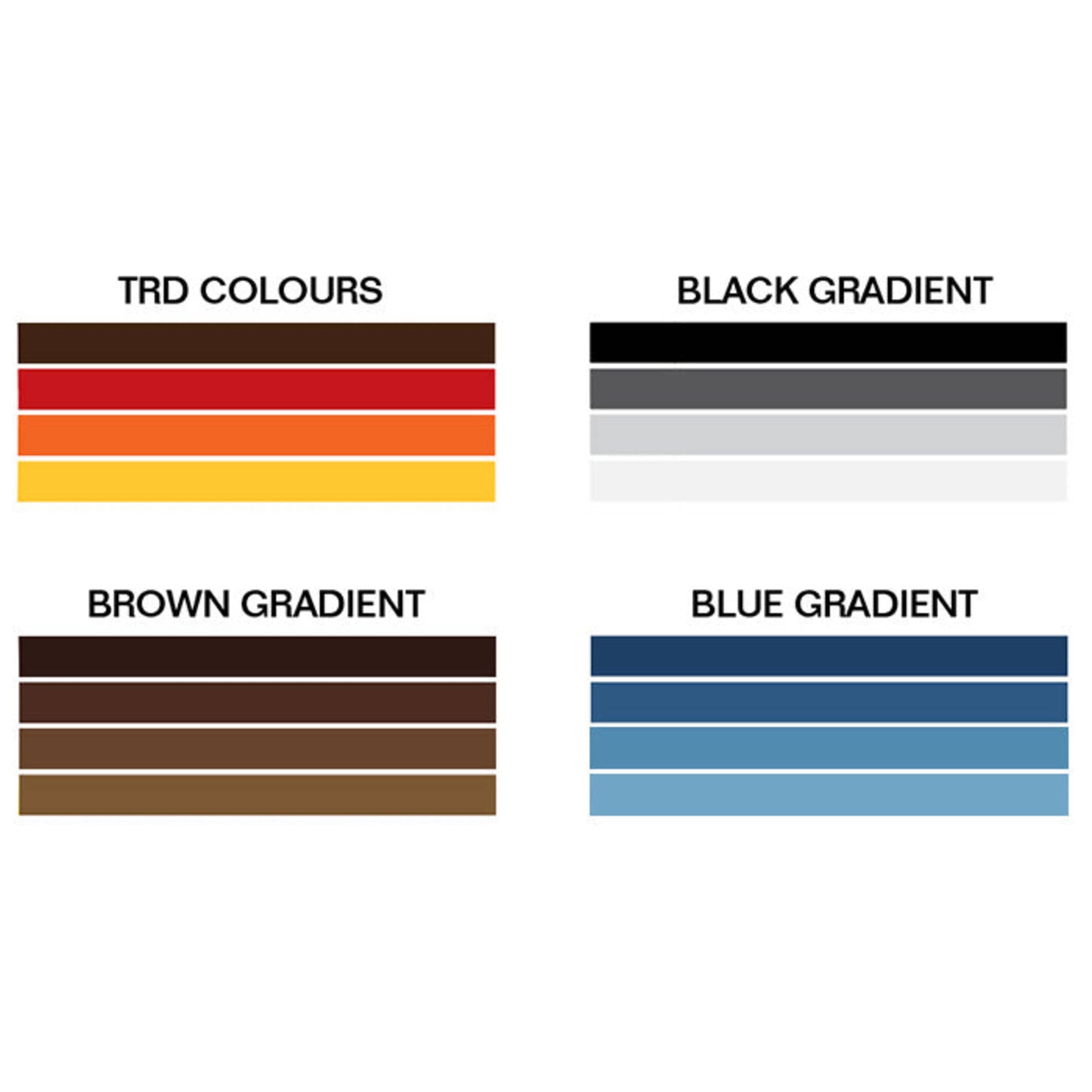 Decal Body Stripe Kit (Broome) - 75/79 Series Single Cab (1985-)