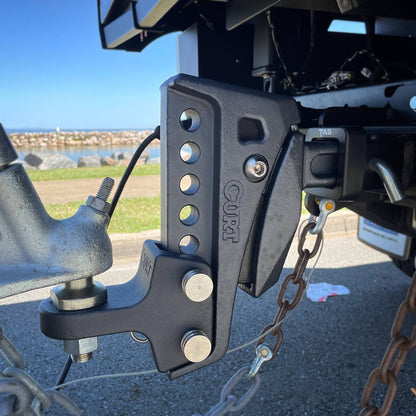 Toyota Land Cruiser CURT Rebellion XD ShockDrop Ball Mount Kit