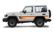 70 Series Land Cruiser Decal Body Stripe Kit (Ballina) -  71 Series (2023-)