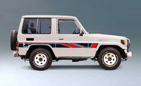 70 Series Land Cruiser Decal Body Stripe Kit (Barossa) -  71 Series/Bundera (1984–)