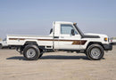 70 Series Land Cruiser Decal Body Stripe Kit (Broome) - 75/79 Series Single Cab (1985-)