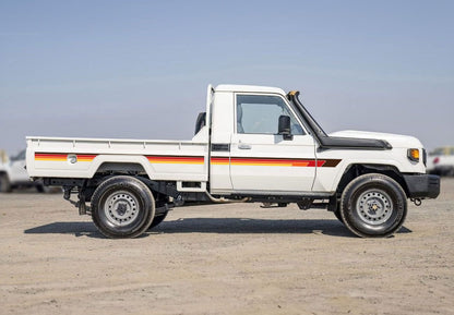 70 Series Land Cruiser Decal Body Stripe Kit (Broome Lite) - 75/79 Series Single Cab (1985-)
