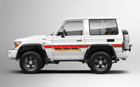 70 Series Land Cruiser Decal Body Stripe Kit (California) -  71 Series (2023-)