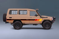70 Series Land Cruiser Decal Body Stripe Kit (Cobar) - 78 Series Troop Carrier (1999-)
