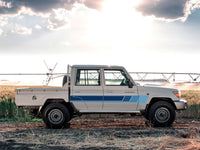 70 Series Land Cruiser Decal Body Stripe Kit (Cobar) - 79 Series Dual Cab (2012-)