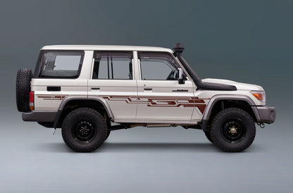 70 Series Land Cruiser Decal Body Stripe Kit (DOHA) - 76 Series (2007-)