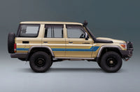 70 Series Land Cruiser Decal Body Stripe Kit (Limited Edition Topographic Renmark) - 76 Series (2007-)