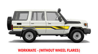 70 Series Land Cruiser Decal Body Stripe Kit (Mecca) - 76 Series (2007-)