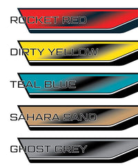 70 Series Land Cruiser Decal Body Stripe Kit (Mecca) - 76 Series (2007-)