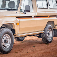 70 Series Land Cruiser Decal Body Stripe Kit (Mount Isa) - 78 Series Troop Carrier (1999-)