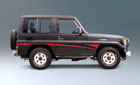 70 Series Land Cruiser Decal Body Stripe Kit (Narrabri) -  71 Series/Bundera (1984–)