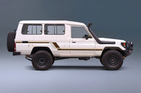 70 Series Land Cruiser Decal Body Stripe Kit (Tarcutta) - 75 Series (1985–1999)