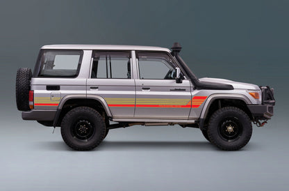 70 Series Land Cruiser Decal Body Stripe Kit (Townsville) - 76 Series (2007-)