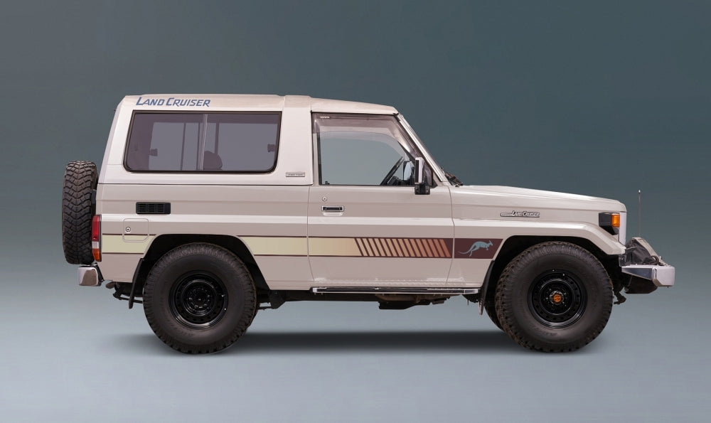 70 Series Land Cruiser Decal Body Stripe Kit (Uluru) - 73/74 Series (1984–1990)