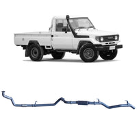 70 Series Land Cruiser Extreme Duty Exhaust - 78 Series (01/1990 - 01/2007), 75 Series (03/1990 - 11/1999)