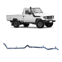 70 Series Land Cruiser Extreme Duty Exhaust - 78 Series (01/1990 - 01/2007), 75 Series (03/1990 - 11/1999)