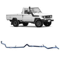70 Series Land Cruiser Extreme Duty Exhaust - 78 Series (01/1990 - 01/2007), 75 Series (03/1990 - 11/1999)