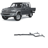 70 Series Land Cruiser Extreme Duty Twin Exhaust - 79 Series Single and Dual Cab (11/2016 - On)
