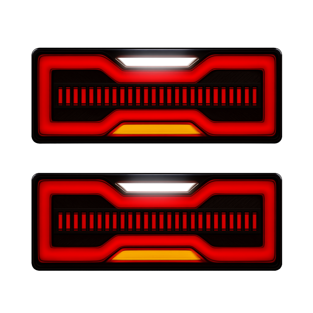 Toyota Land Cruiser LED Tub/Tray Tail Lights (Pair)