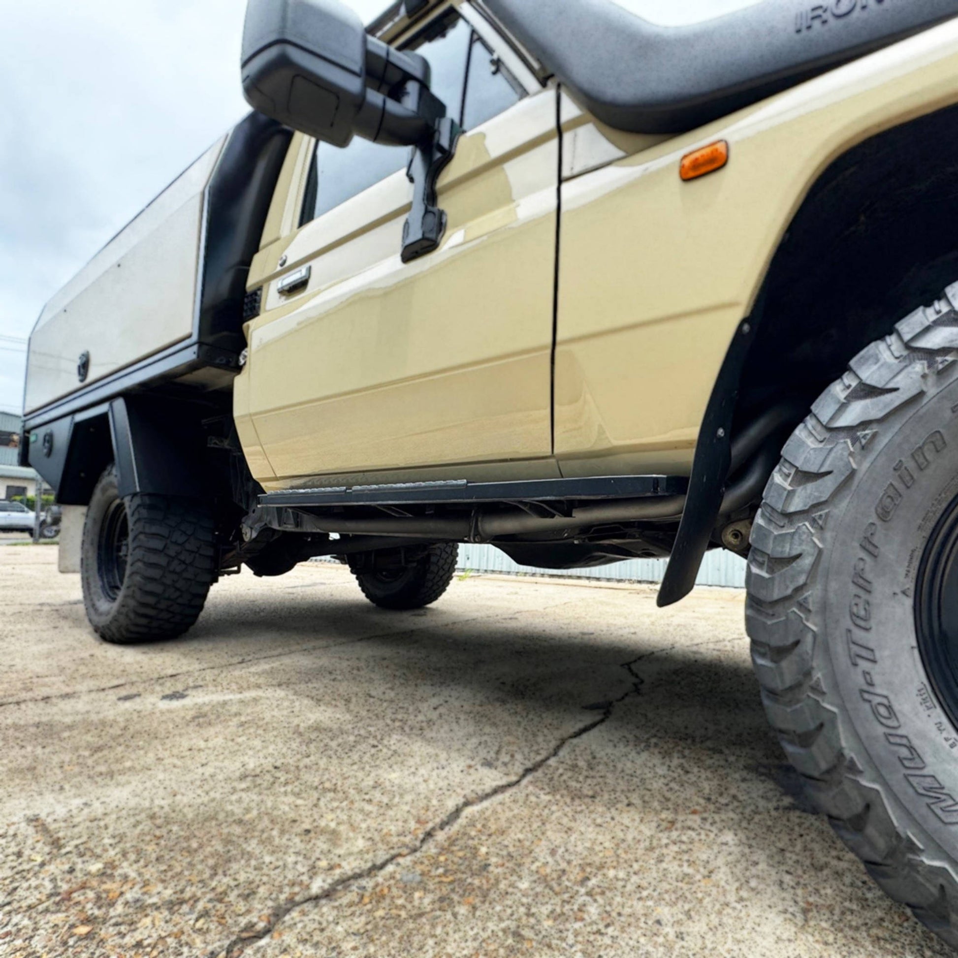 70 Series Land Cruiser Performance Headers and Exhaust - 75 and 78 Series 4.2L 1HZ