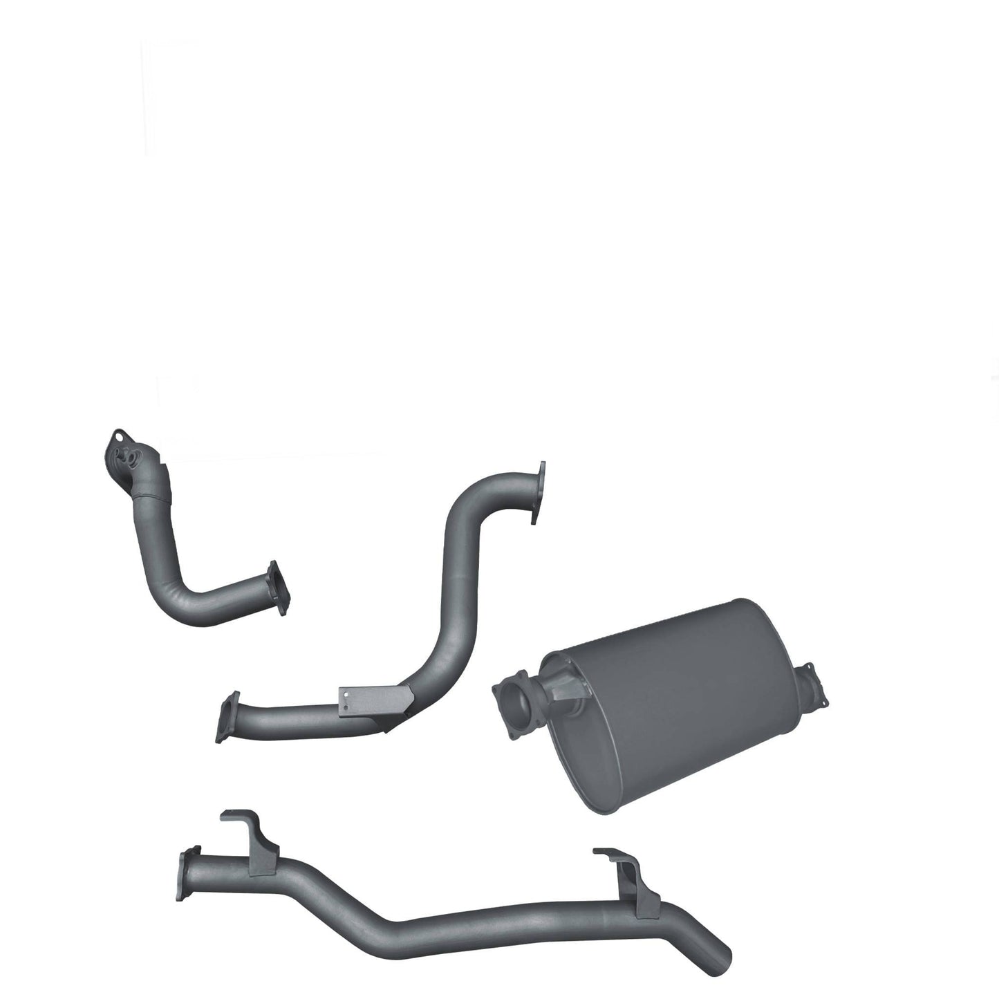 Toyota Land Cruiser Redback Extreme Duty Exhaust for Toyota Landcruiser 78 Series Troop Carrier (11/2016 - on)