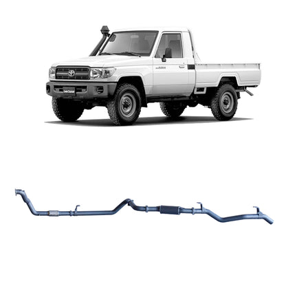 Toyota Land Cruiser Redback Extreme Duty Exhaust for Toyota Landcruiser 79 Series 4.2L 1HZ (10/1999 - 01/2007)