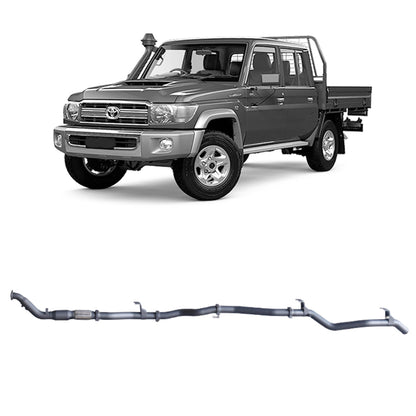 Toyota Land Cruiser Redback Extreme Duty Exhaust for Toyota Landcruiser 79 Series Double Cab (01/2012 - 10/2016)