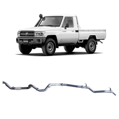 Toyota Land Cruiser Redback Extreme Duty Exhaust for Toyota Landcruiser 79 Series Single Cab (03/2007 - 10/2016)