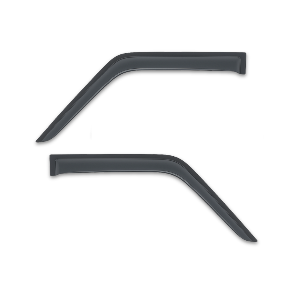70 Series Land Cruiser Slimline Weather Shields - 78 Series Troopy (Pair) (2024-)