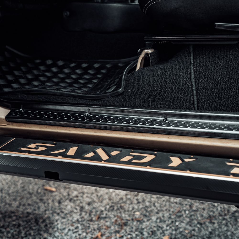 Toyota Land Cruiser Stainless Steel Door Trims