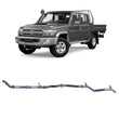 Extreme Duty 3" Turbo Back Exhaust - 79 Series Dual Cab w/ DPF Adapter