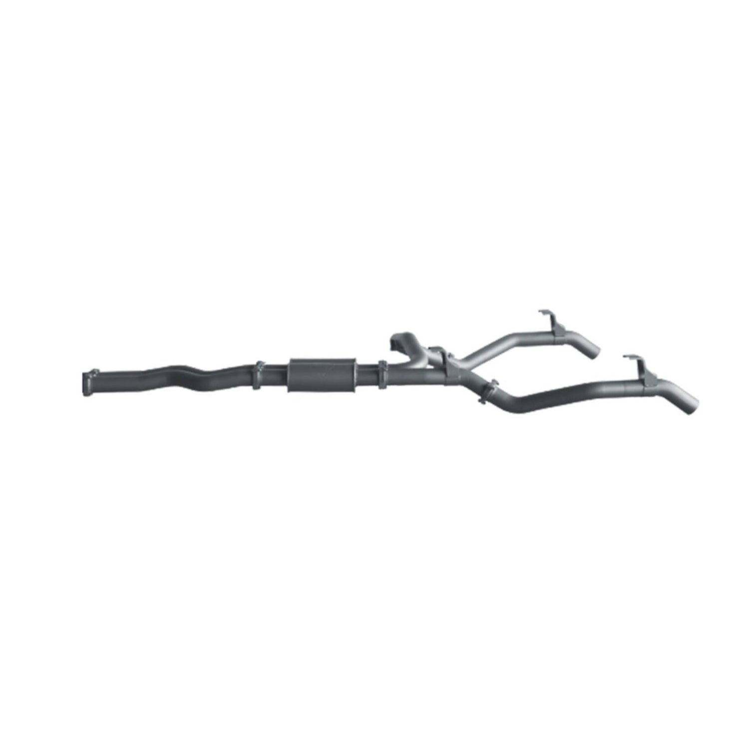 Extreme Duty 3" Twin DPF Back Exhaust for the Toyota LandCruiser 76 Series Wagon (11/2016 - On)