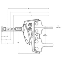 CURT Rebellion XD ShockDrop Ball Mount Kit (view 10)
