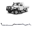 Extreme Duty 3" Factory Dump Pipe Back Exhaust - 79 Series 4.2L TD (01/2001 - 01/2007)
